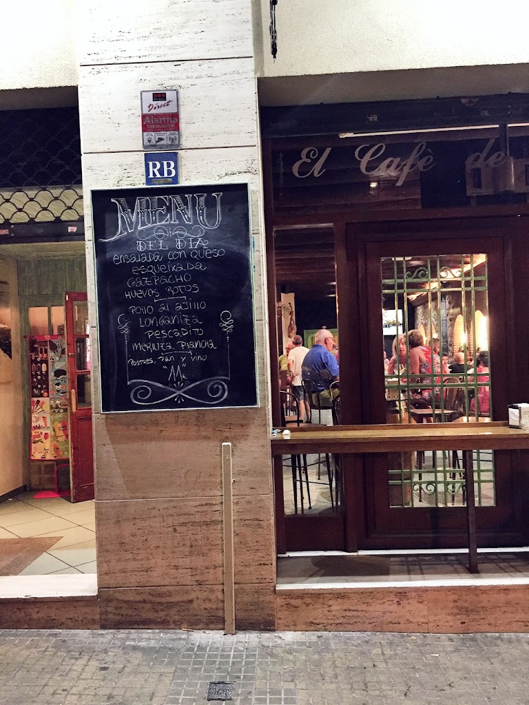 El cafe de la Tertulia — Carta