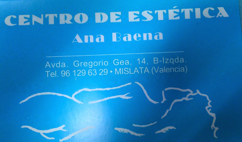 Centro de Estetica Ana Baena — Del propietario