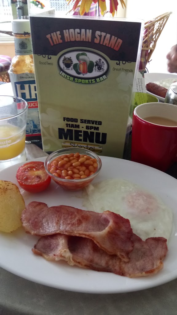 Hogan Stand Irish Bar — Comida y bebida