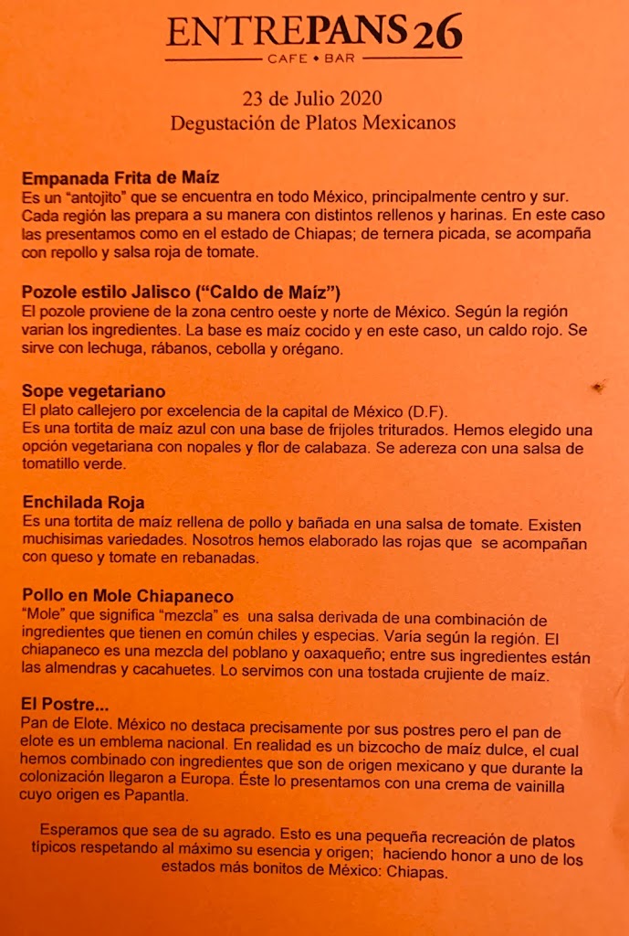 Entrepans 26 — Carta