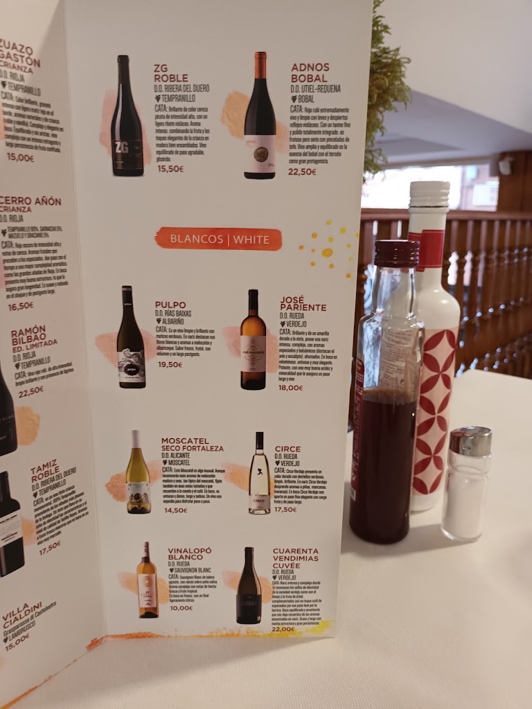 La Mesa de Juan — Carta