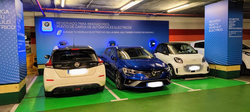 Estacion de carga de vehiculos electricos