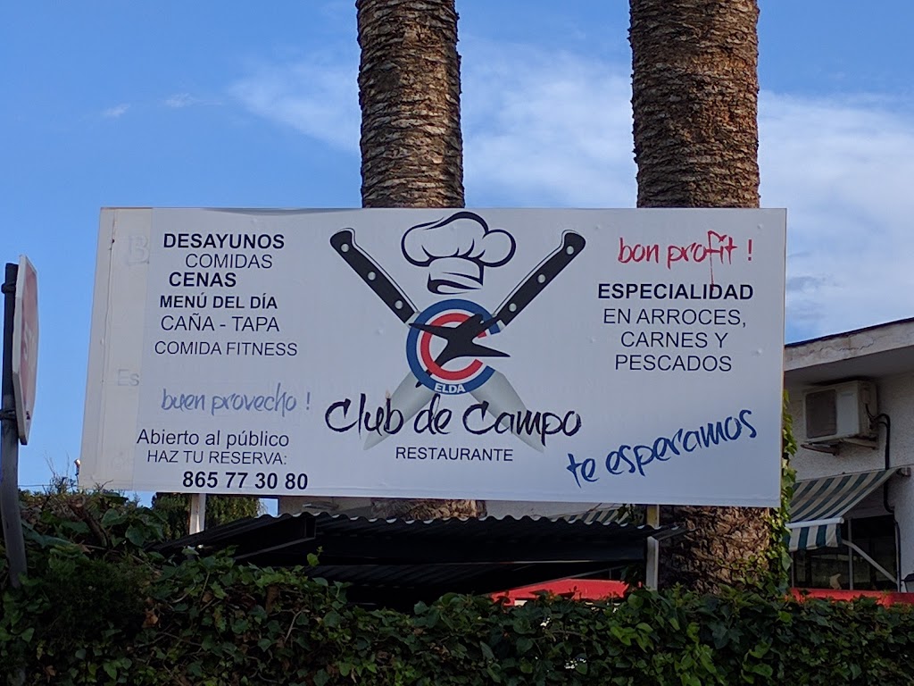 Restaurante Club De Campo — Carta