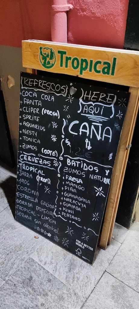 El tipico — Carta