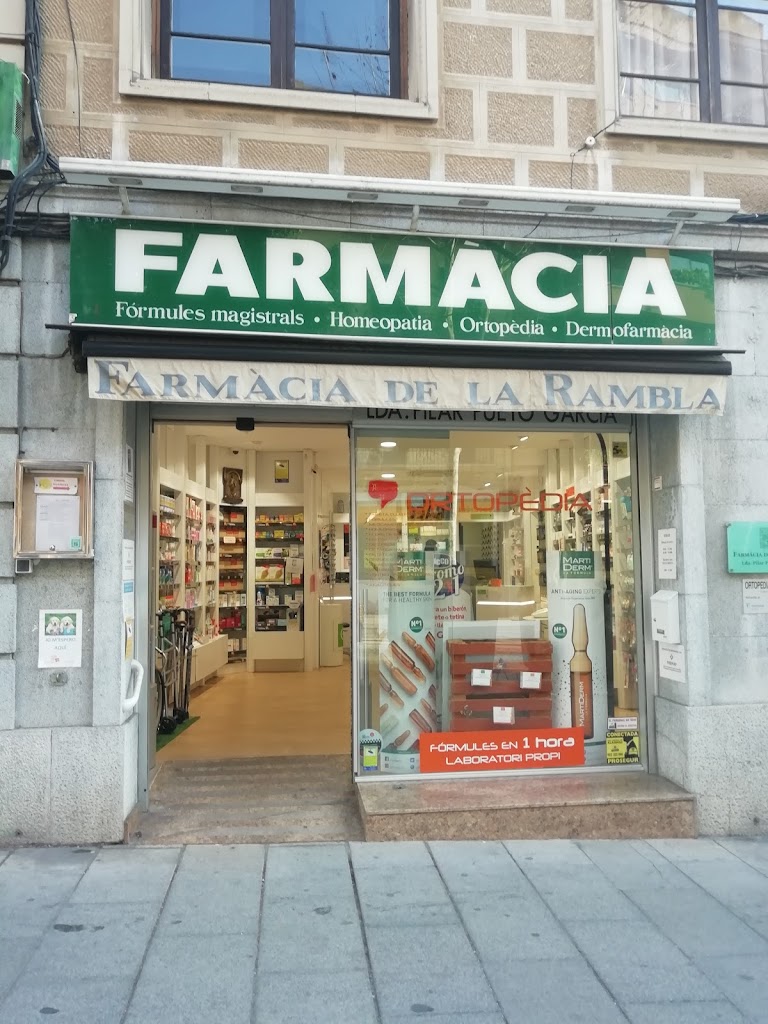 FARMACIA-ORTOPEDIA LA RAMBLA Lda. Ma del Pilar Pueyo Garcia
