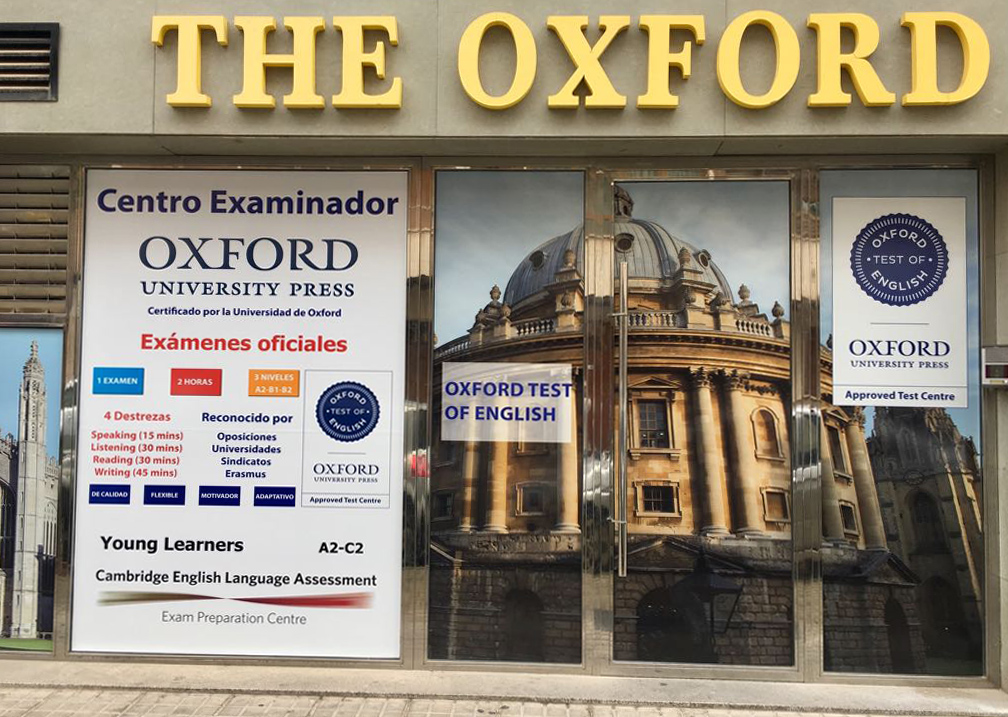 The Oxford English Academy. Oxford Test of English Exams Centre — Del propietario
