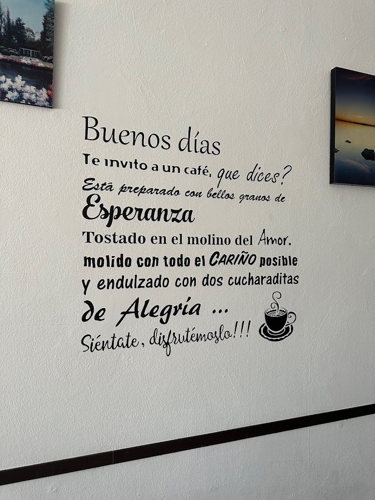 Cafeteria Piscolabis La Nueva Campesina — Carta