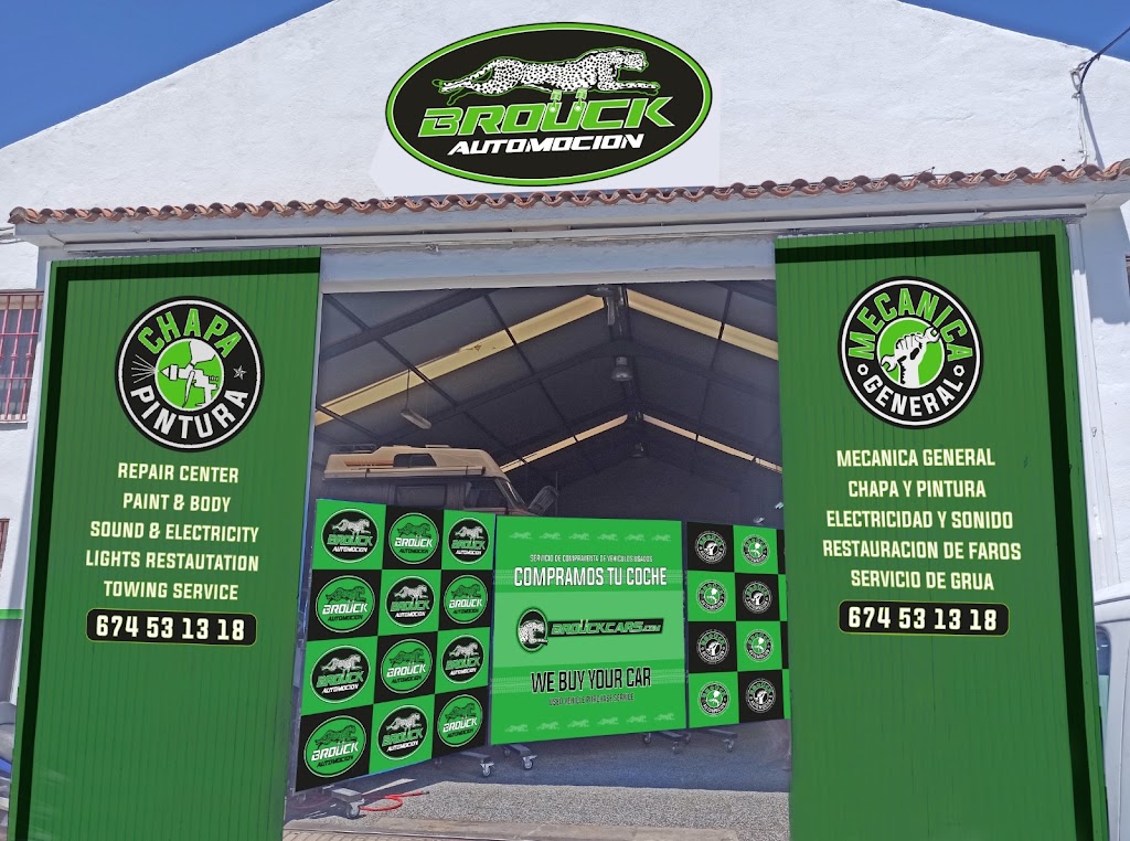 Taller Mecanico, Chapa y Pintura Brouck Automocion body Shop Paint — Exterior
