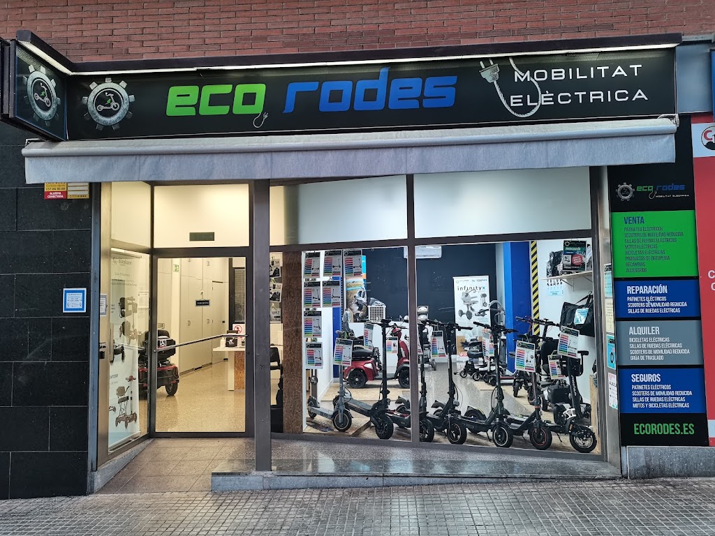 ECO RODES. Tienda y taller para reparar patinete electrico Terrassa, scooter movilidad reducida y silla de ruedas electrica