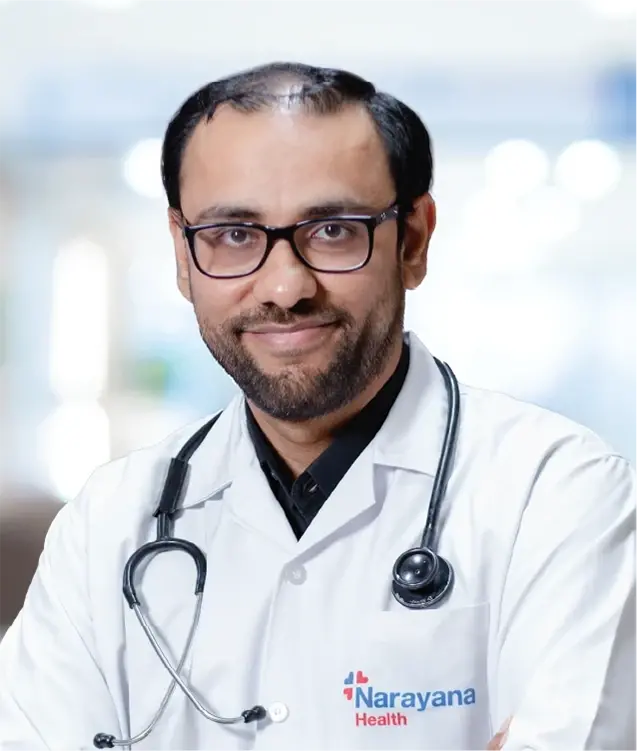 Dr. Dr Mansuri Zeeshan Hasan Best Cardiologist In Ahmedabad Narayana Hospitals