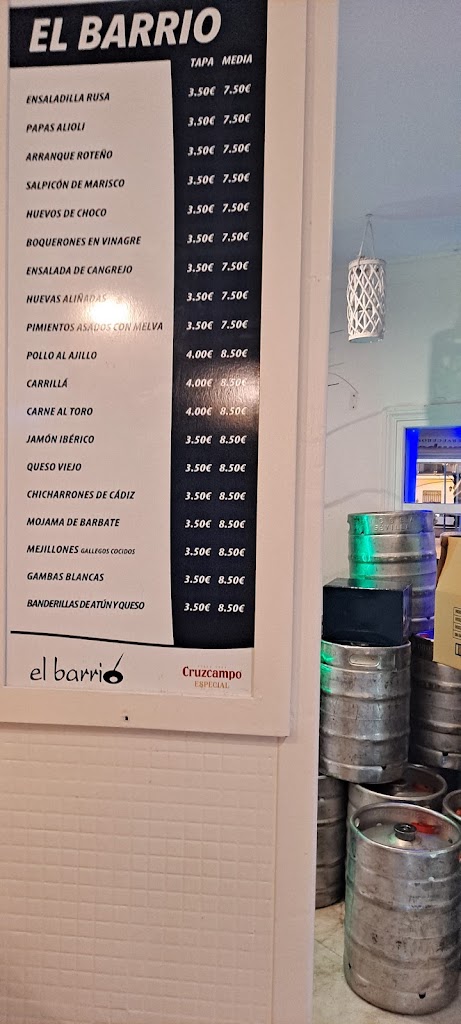 Sunset * Beach Bar * Rota — Carta