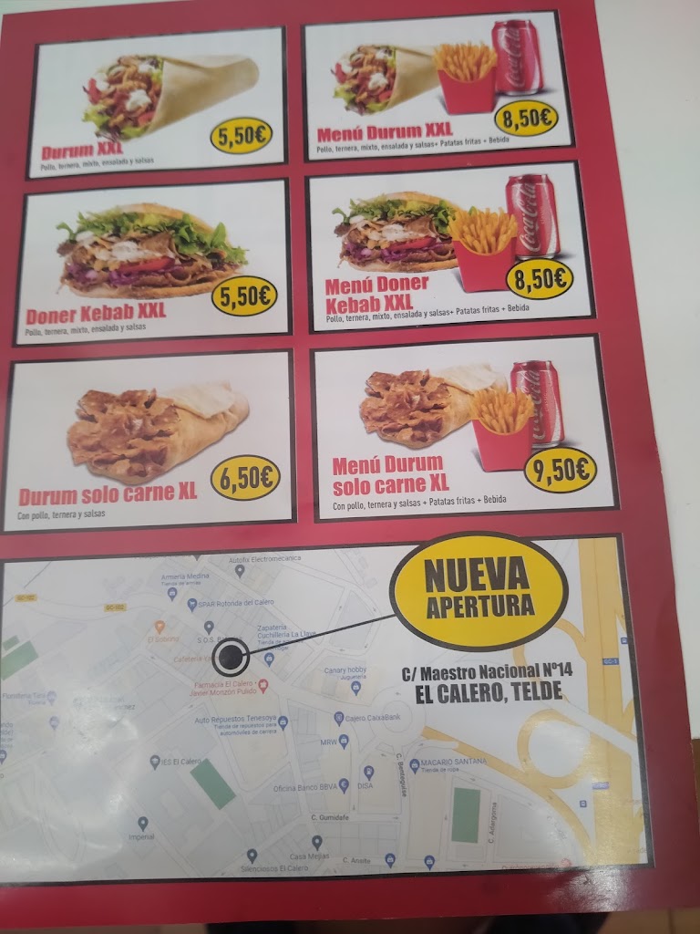 Ayan doner kebab — Del propietario