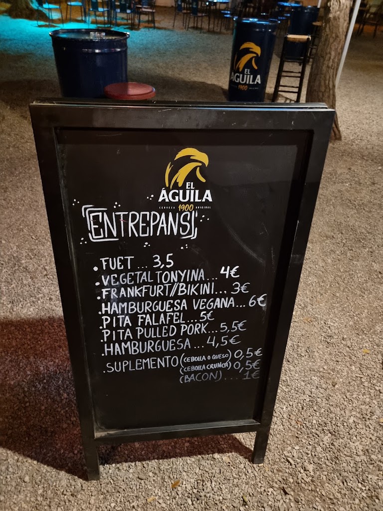 Bluegrass Bar La Traviesa — Carta