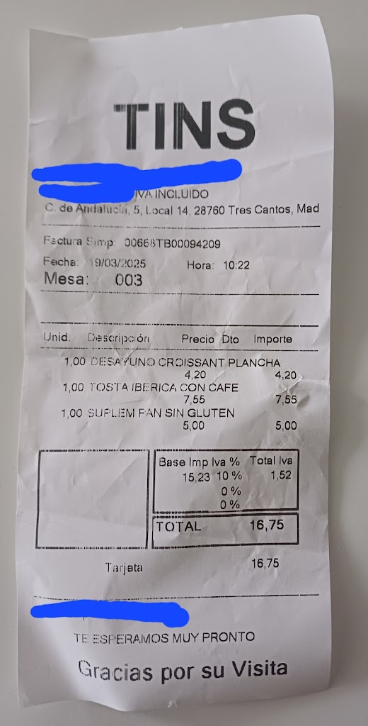 TINS " BRUNCH & FOOD" — Mas recientes
