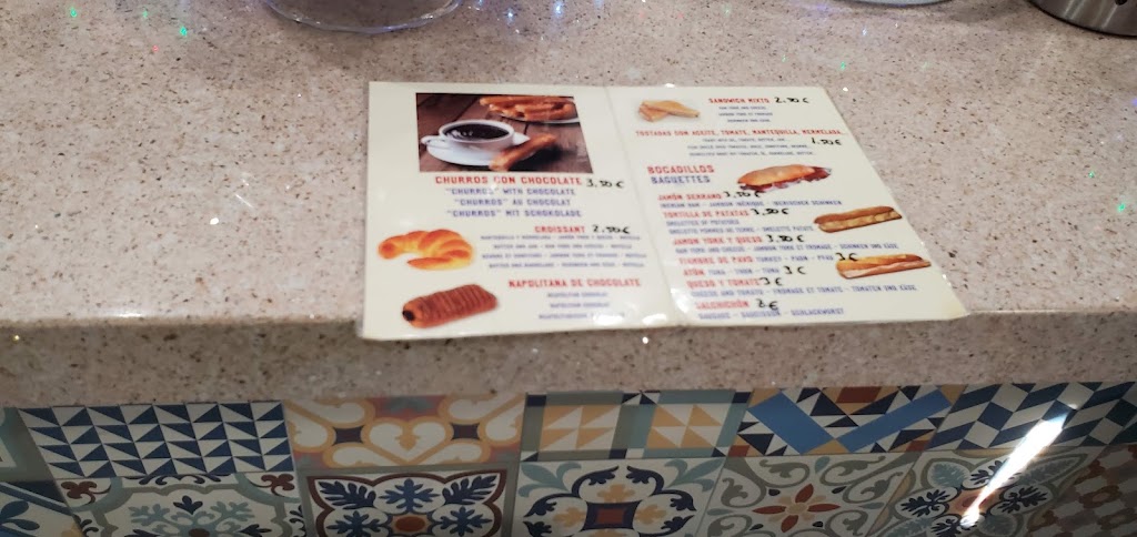 Bar - Cafeteria - Churreria La Rueda — Carta