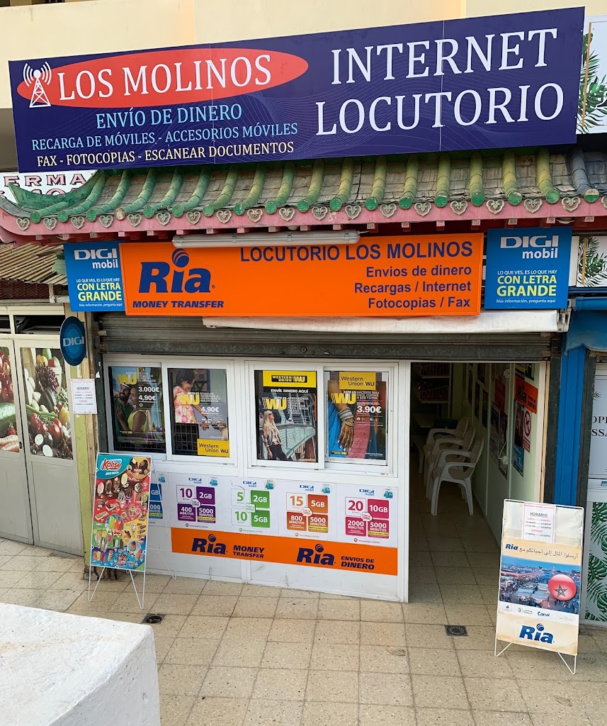 LOS MOLINOS INTERNET CAFE & RIA MONEY TRANSFER