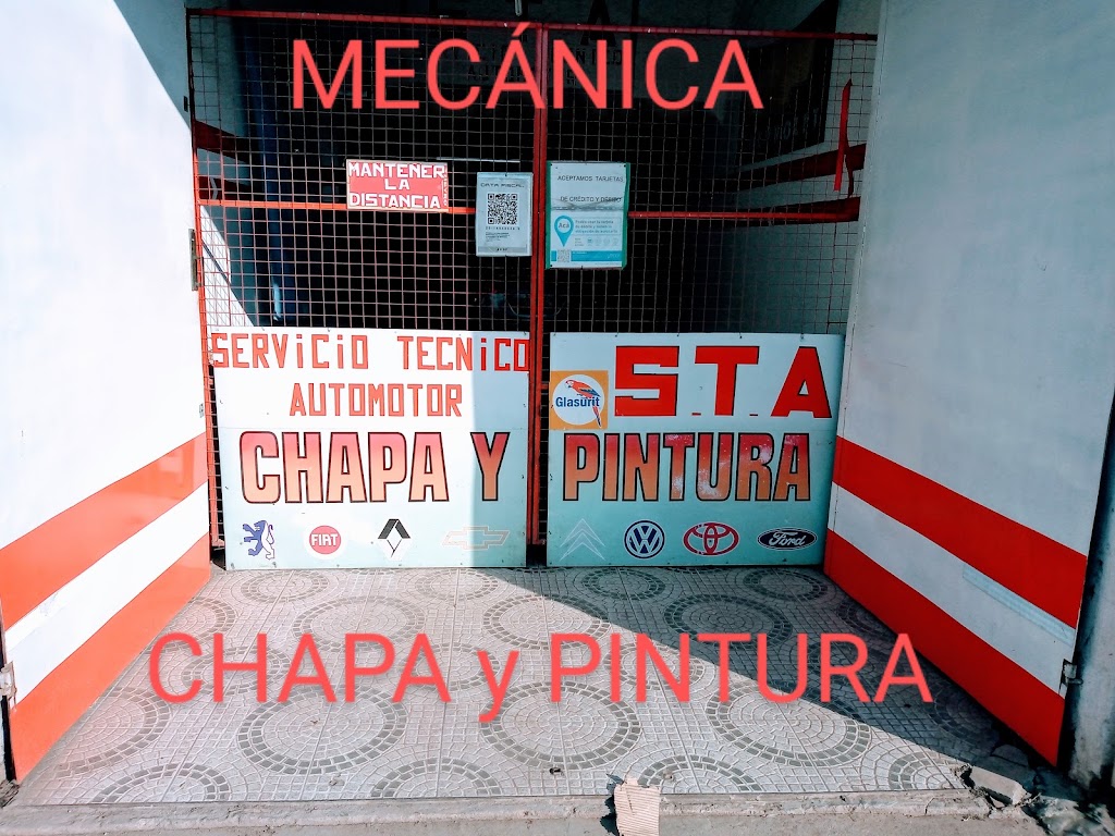 STA servicio tecnico automotor Mecanica chapa y pintura aire acondicionado electronica