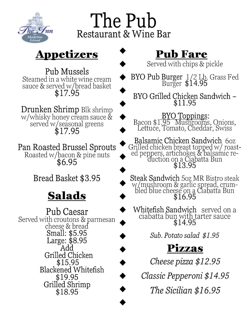  The Inn On Madeline Island