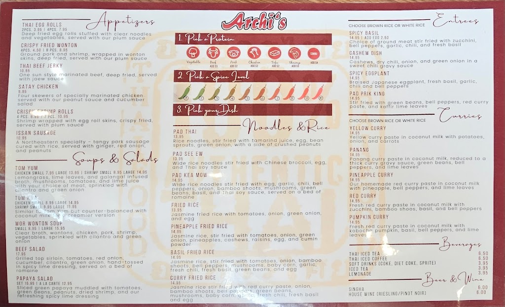Archi’s Thai Kitchen
