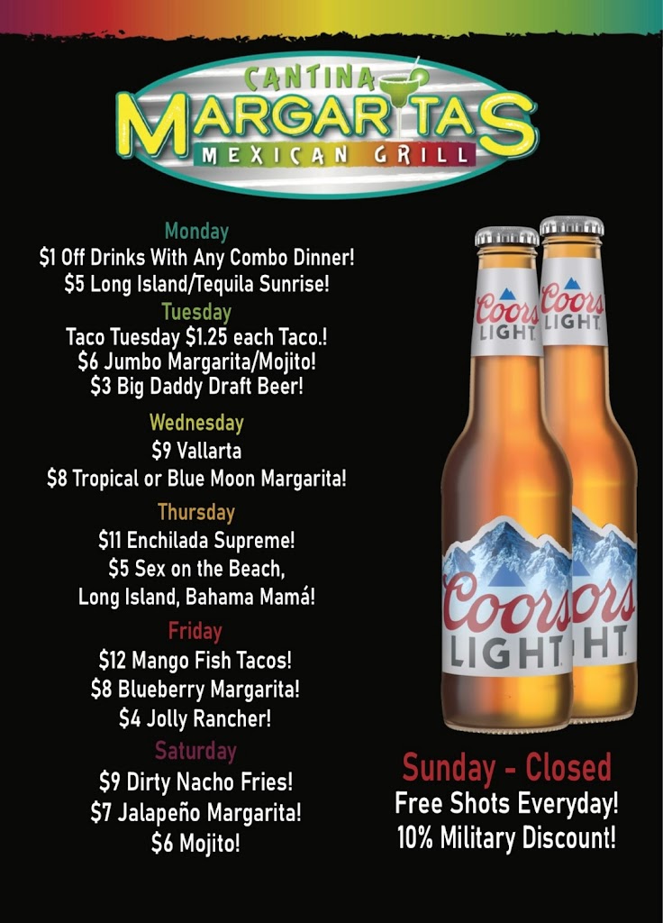  Cantina Margaritas Mexican Grill - Stanley