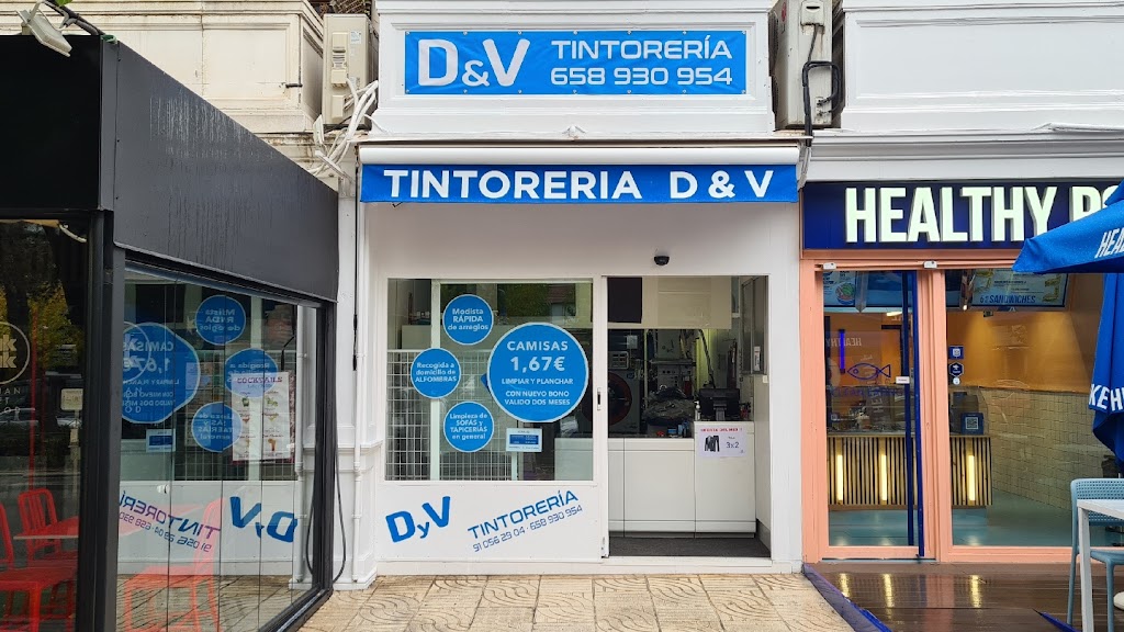 Tintoreria D&V pozuelo de alarcon avenida de europa 16