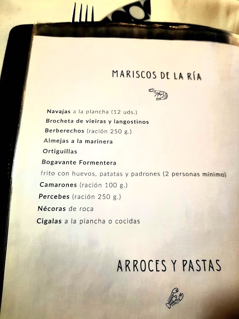 Angelito Restaurante — Carta