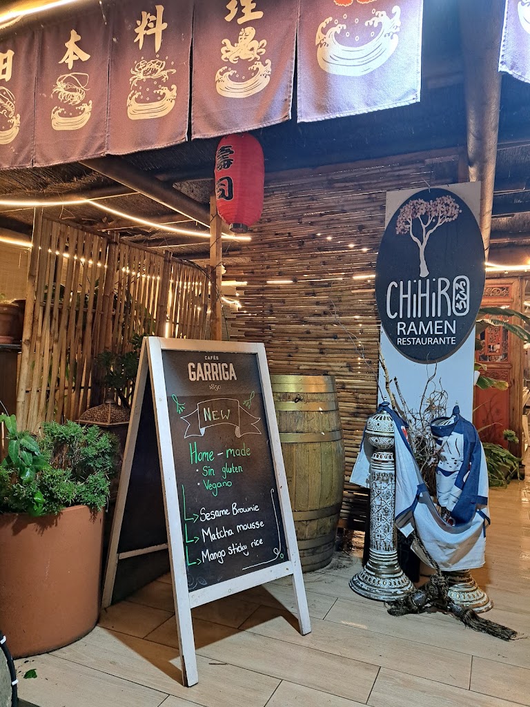 Chihiro Ramen — Carta