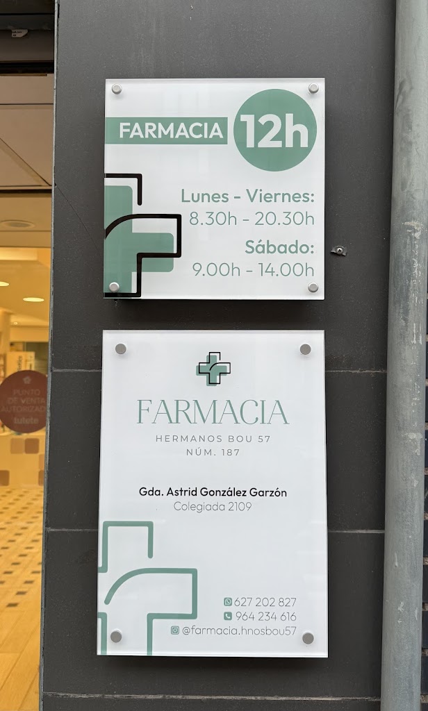 Farmacia Hermanos Bou 57 - Astrid Gonzalez — Mas recientes