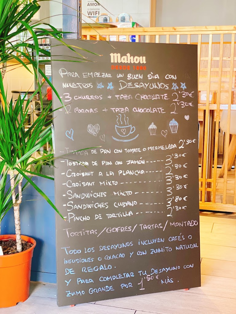 Bar restaurante Wonderland — Carta