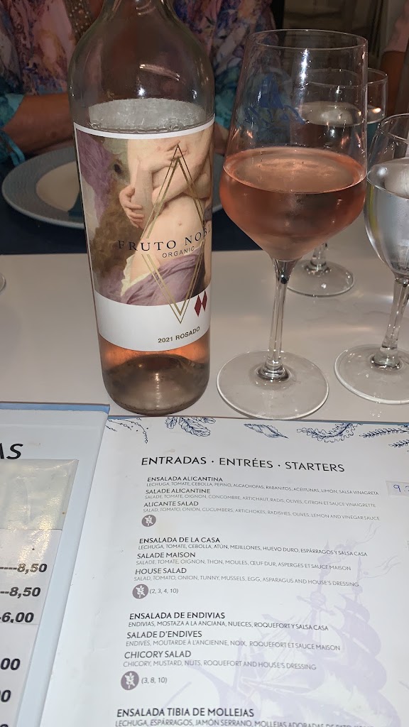 Restaurante Pizzeria la Vela — Carta