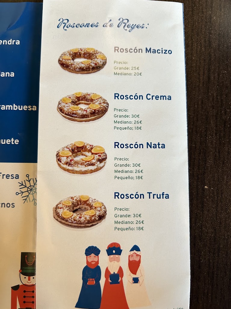 Casa Ysla Pasteleria-Cafeteria / Piononos — Carta