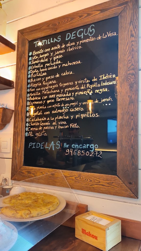 La DeGus Taberna — Carta