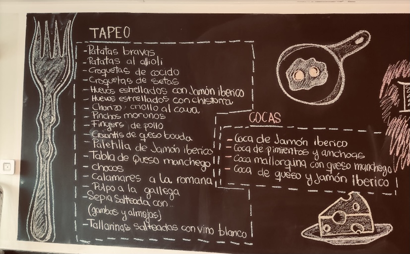 El celler de la Bona Taula — Carta