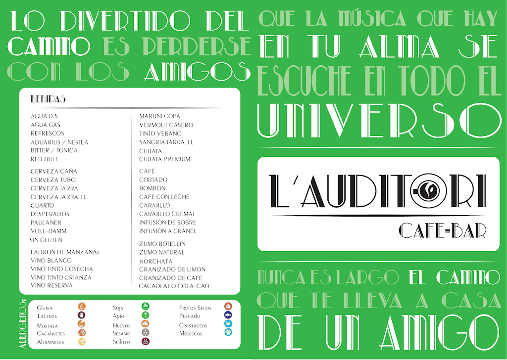 L' Auditori Cafe-Bar — Del propietario