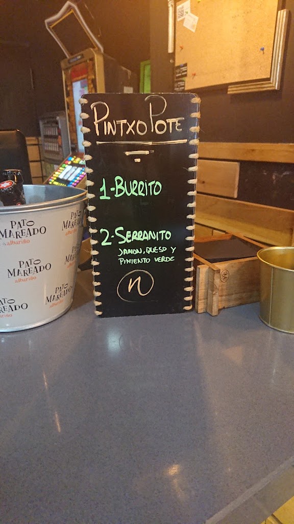 Bar Nuestro Alava — Carta