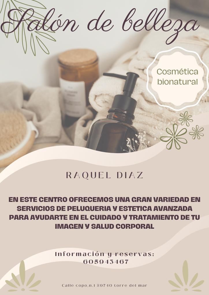 Peluqueria y estetica avanzada Raquel Diaz — Carta