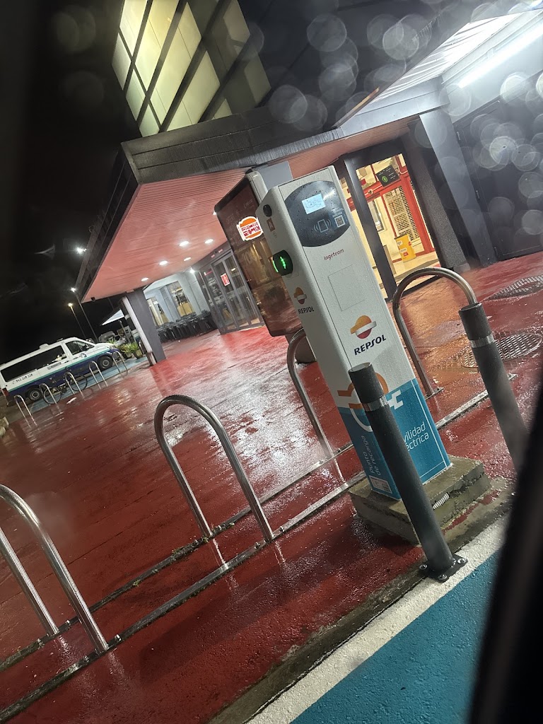 Punto de recarga electrica Repsol
