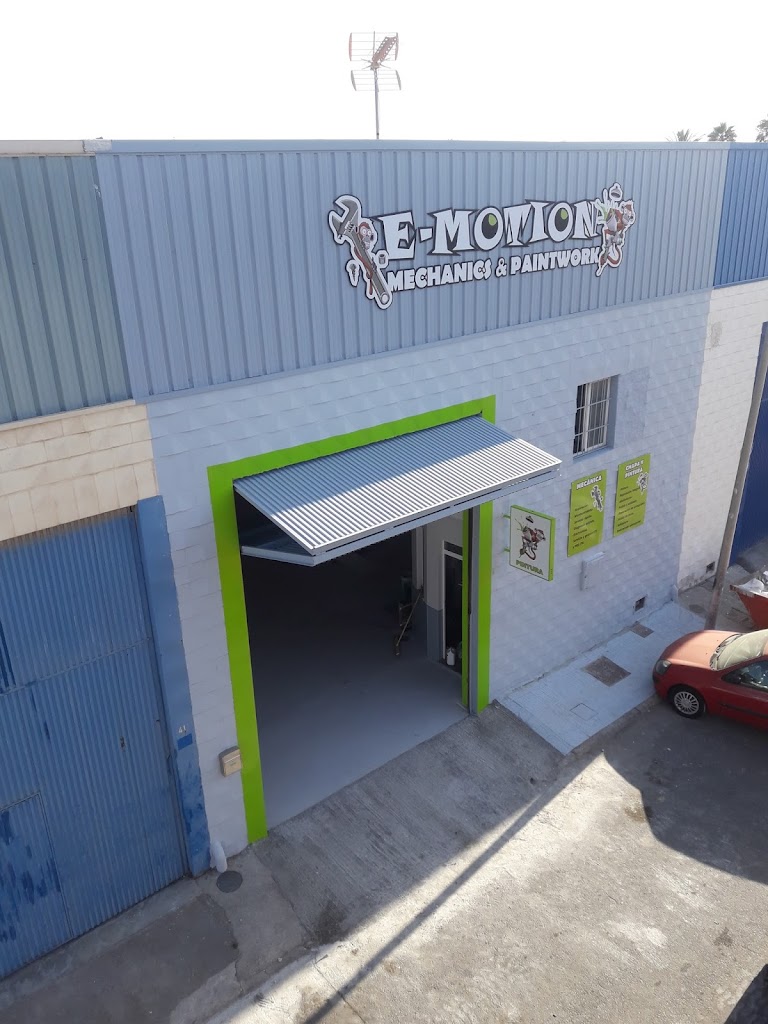 E-Motion mechanics & paintwork