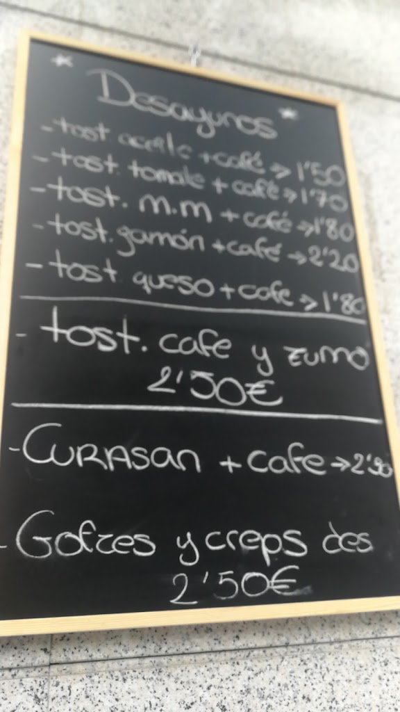 Cafeteria lady Di — Carta