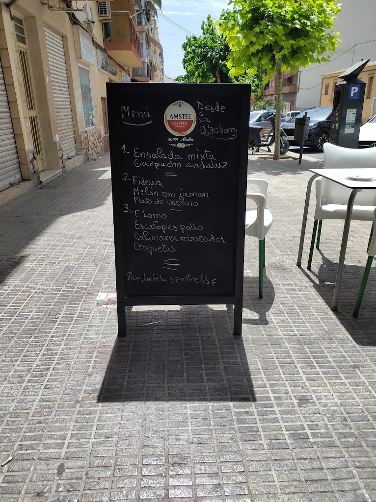 Bar El Naranjo — Carta