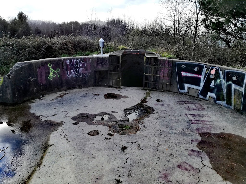 Linea fortificada de la guerra civil Ganguren