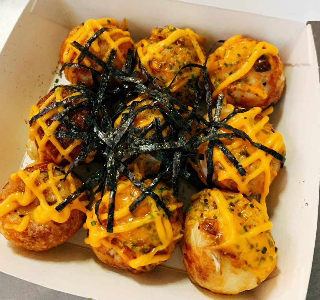 塔嗑燒蔬食小丸子（蔬食章魚燒）小吃美食 的照片