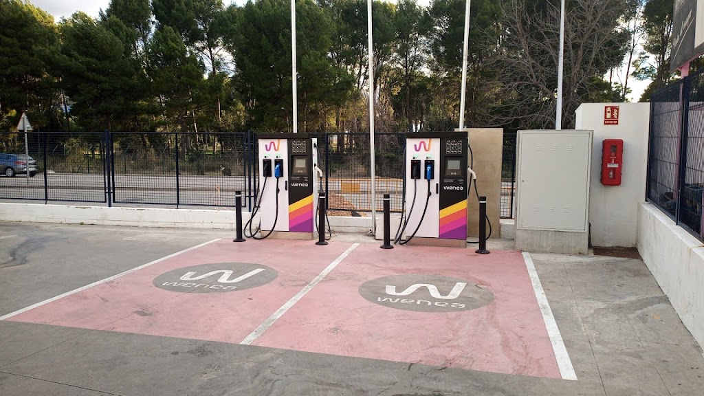 Estacion de carga TotalEnergies