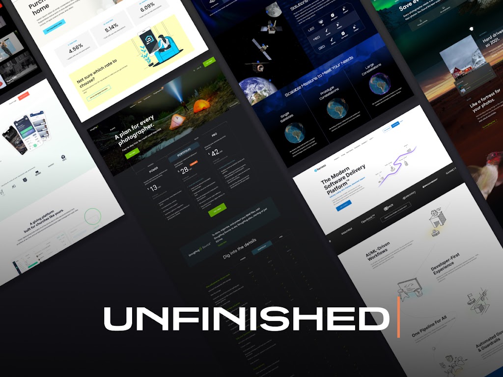Unfinished A Web Design Studio