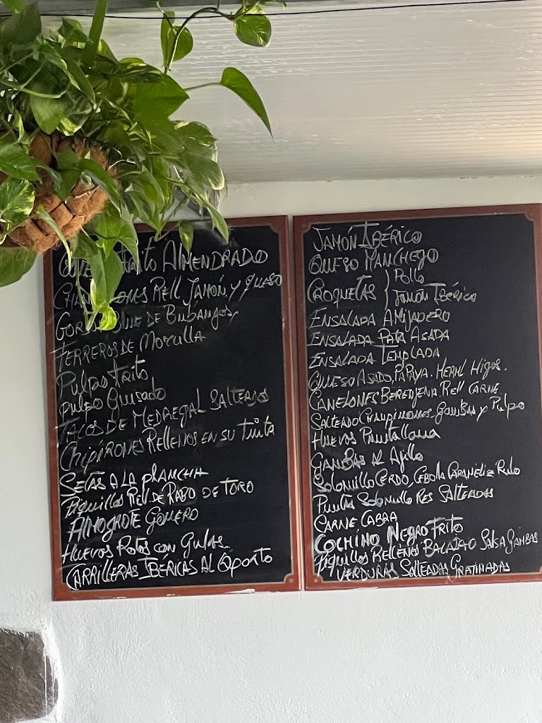 Tasca Puntallana — Carta
