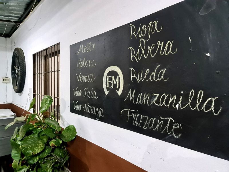 Bodega Mairena — Carta