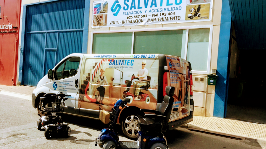 Salvatec Movilidad Murcia. Tienda especializada en sillas de ruedas y scooters para minusvalidos.
