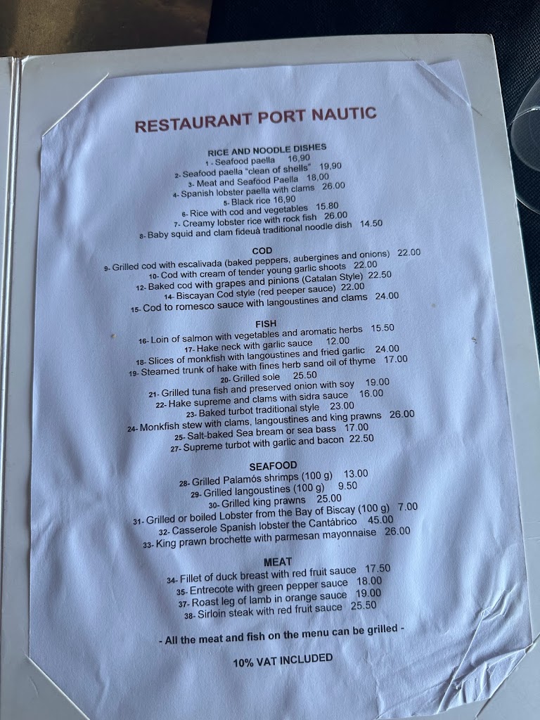 Port Nautic — Carta