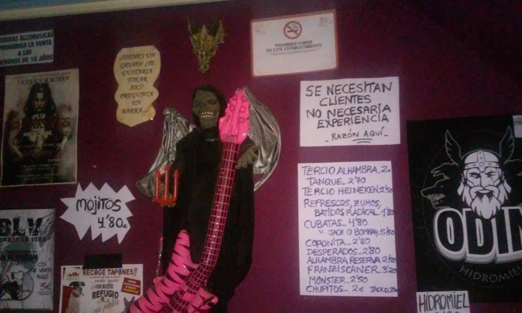 Pub Darkness Metal Bar — Carta