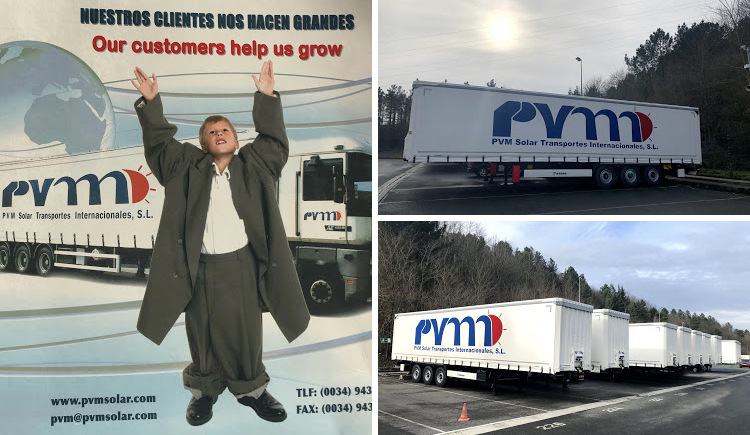 Truck Parking private for PVM SOLAR TRANSPORTES INTERNACIONALES — Del propietario